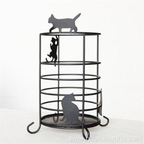 Creative personality cat kitchen knife and fork holder